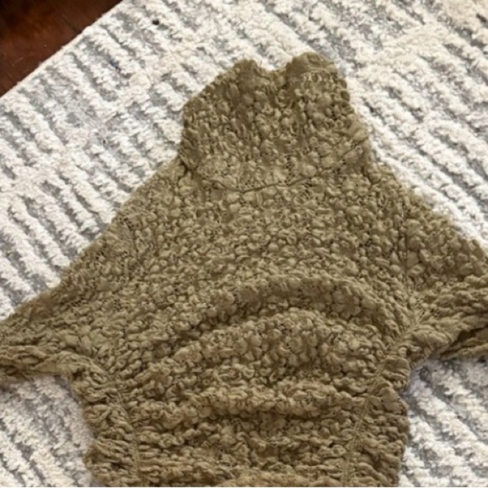 Free People Green Lace Bodysuit